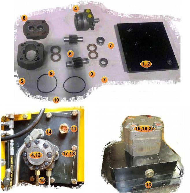 HYDRAULIC MOTOR LOW-SPEED/ HIGH TORQUE