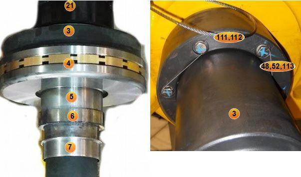 RETAINER, LANDING COLLAR