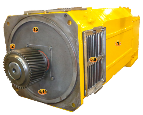 AC DRILLING MOTOR (HELICAL)